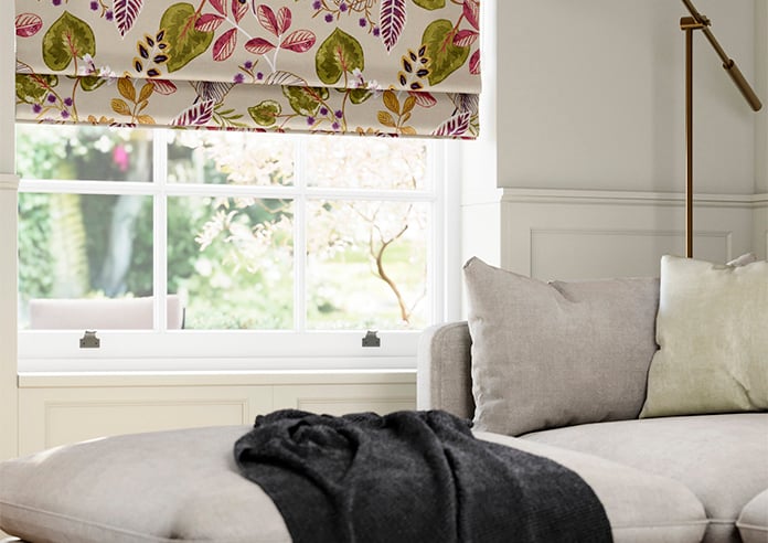Fandango, Cranberry - Roman Blind - Image 5